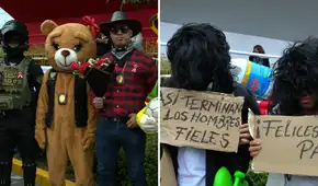 Grupo Terna de la PNP sorprende con sus inusuales disfraces en la Gran Parada y Desfile Cívico Militar 2026