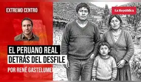 El peruano real detrás del desfile, por Renė Gastelumendi