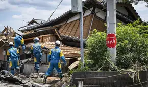 Japón eleva a 34 los muertos por el terremoto de Kumamoto y mantiene la búsqueda de sobrevivientes