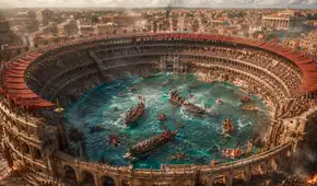 El día en que el Coliseo de Roma dejó de ser arena para convertirse en escenario de combates navales: lo inundaban en 35 minutos