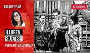 ¡Lloren, rojetes!, por Maritza Espinoza