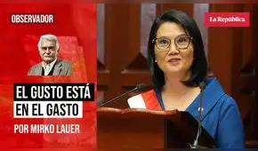 El gusto está en el gasto, por Mirko Lauer