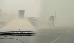 Fuertes vientos en Lima y tormenta de arena en Pisco por vientos Paracas de 50 km/h: Abraham Levy advierte posible impacto en la capital durante la noche de hoy