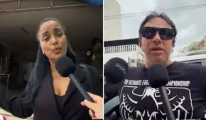 Mariella Zanetti aparece en comisaría con Farid Ode para denunciar presunto acoso y agresiones contra su hija: "Ella llamó llorando"