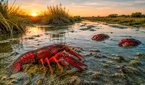 Liberaron miles de cangrejos rojos en un río de España hace 50 años: hoy los científicos admiten que ya no hay vuelta atrás