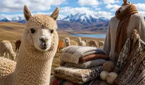 Fibra de alpaca: Perú produjo más de 4.700 toneladas en 2025 y exportaciones crecieron 9,1%