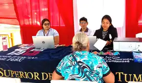 Corte de Tumbes llevó servicios de justicia itinerante y orientación legal a Casitas