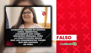 Es falso que Romina Uribe esté impedida de integrar el Congreso por haber nacido en Argentina