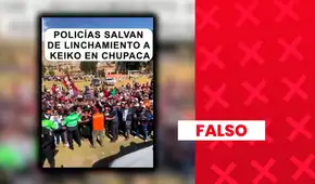 Es falso que el video muestre a los pobladores de Chupaca recibiendo con insultos a Keiko Fujimori: el audio fue manipulado