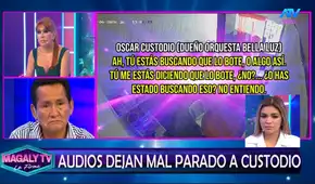 Magaly Medina desenmascara a dueño de La Bella Luz y expone audio donde le reclama a Naldy Saldaña por videos con César Sánchez