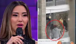 Jefferson Farfán es captado junto a la hermana de Darinka Ramírez mientras Xiomy Kanashiro trabajaba: “Él tiene sus…”