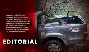 Intentan impedir el esclarecimiento de hechos en Colcabamba