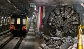 El 'monstruo' subterráneo de 1.750 toneladas que construye el Metro bajo el Callao avanza a su última estación