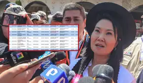 Seis visitantes registraron reuniones con Keiko Fujimori en las mismas horas que la presidenta se encontraba en Junín