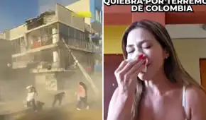 Lucecita Ceballos llora en vivo y revela estado de salud de su familia tras terremoto de 7.4 en Colombia: “Nunca hemos pasado esto”