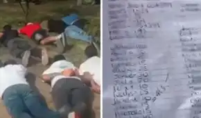 Caen 30 extranjeros miembros de ‘Los Intocables del Sur’ y hallan cuaderno con nombres de víctimas en Cieneguilla