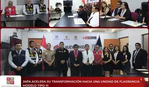 Jaén avanza hacia una Unidad de Flagrancia Modelo Tipo III