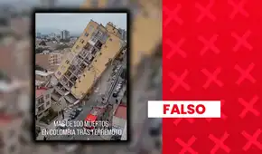 Video que muestra el colapso de un edificio a causa del terremoto de 7,4 que azotó Colombia fue elaborado con inteligencia artificial