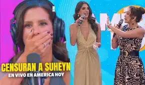 Janet Barboza impide que Suheyn Cipriani mencione el pódcast de María Pía Copello: "Acá no se promocionan"