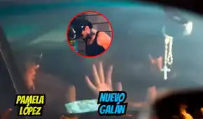 Pamela López protagoniza tenso momento en auto de su nuevo saliente y destapan el inesperado motivo: "Le reclama algo"
