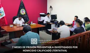 Dictan 7 meses de prisión preventiva para dos investigados en Tumbes