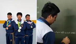 ¡Orgullo peruano! Alumnos peruanos ganan medallas de plata y bronce en olimpiadas internacionales de matemática