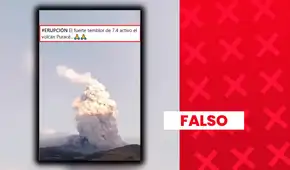Es falso que el terremoto en Colombia haya provocado la actividad del volcán Puracé: ya presentaba actividad desde julio
