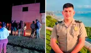 Asesinan a balazos a suboficial de la PNP en carretera de Guadalupe en La Libertad