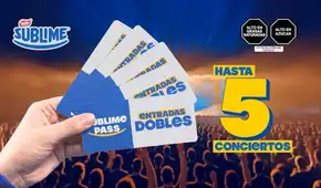 Sublime sortea entradas para conciertos: ¿cómo participar?