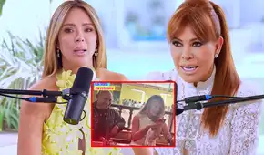 Sheyla Rojas se desvive en elogios por Joaquín Ramírez, pero Magaly Medina la cuestiona por olvidar a Sir Winston: "Bien rápida"