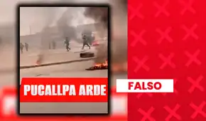 Es falso que este video muestre un enfrentamiento entre la Policía y pobladores durante las protestas en Pucallpa: las imágenes son de un operativo en Lambayeque