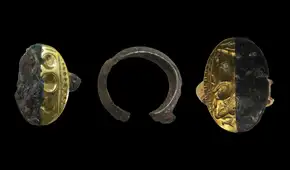 Descubren joyería de la antigua elite griega que habrían sido forjados con rocas espaciales