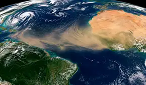 El tercer desierto más grande de la Tierra alimenta al Amazonas: casi 28 millones de toneladas de polvo cruzan el Atlántico cada año