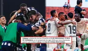 FPF toma drástica medida contra UTC y le quita tres puntos a solo horas de jugar contra Alianza Lima