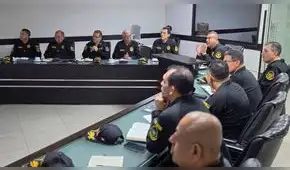 Alto mando de la PNP se reúne luego de que Keiko Fujimori anunciara evaluación