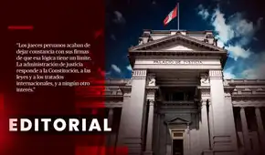 Los jueces que resisten merecen el respaldo del país