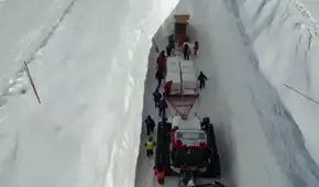 Guardan en la Antártida hielo de glaciares que están desapareciendo: cada muestra conserva miles de años de historia climática