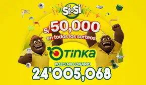 Resultados de La Tinka del domingo 16 de agosto de 2026: números ganadores, Sí o Sí, Boliyapa y nuevo pozo