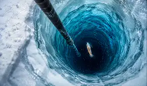 Científicos perforaron 183 metros de hielo en la Antártida y hallaron algo inesperado: estaba vivo y nadaba en la oscuridad