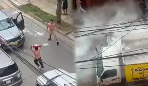 Protagonista de pelea viral en Surquillo revela cómo empezó la gresca: "No pensé que iba a haber todo ese show"