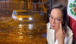 Keiko Fujimori dio consejos de belleza mientras Lima Sur se inundaba: "Me pongo humectante, no tengo colágeno"