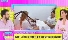 Pamela López muestra su proceso de rejuvenecimiento íntimo tras ser vista besándose con joven cantante