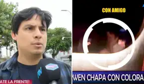Novia de Curwen es ampayada con otro hombre y tiktoker da curiosa declaración: “No es un beso en la boca, lo está saludando”