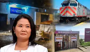 Gobierno de Keiko Fujimori en contradicciones: presidenta y ministros fragmentados por el LUM, trenes y El Niño