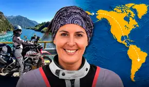 De trabajar para una princesa saudí a recorrer 45.000 km en moto entre Asia y Sudamérica a sus 35 años: “No hay mejor sensación que la libertad”