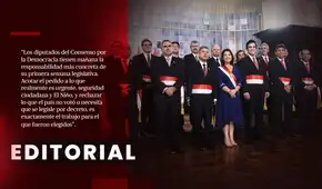 Orden en el gabinete antes que en el país