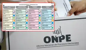 Elecciones Regionales y Municipales 2026: APP lidera el orden de los 46 partidos en la cédula de votación