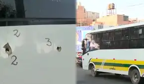 Chofer de la empresa ETMOSA sobrevive a nuevo ataque a balazos contra bus en el Callao