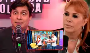 Curwen lapida a Magaly Medina y le dice de todo al recordarle entrevista con Keiko Fujimori: "Prefiero ser cachudo a ser un sobón"