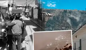 ¡Familias Unidas, abrazadas y desprendimientos de rocas! Las imágenes que exponen el intenso terremoto de 7.2 en Ayacucho